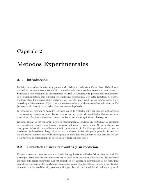 FIA2 - SISTEMAS NEWTONIANOS Semestre 2007-2 Profesores ...