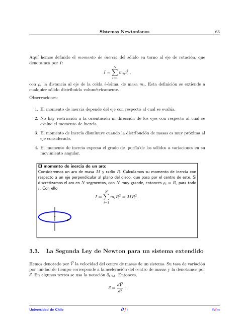 FIA2 - SISTEMAS NEWTONIANOS Semestre 2007-2 Profesores ...