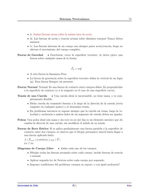 FIA2 - SISTEMAS NEWTONIANOS Semestre 2007-2 Profesores ...