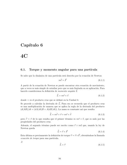 FIA2 - SISTEMAS NEWTONIANOS Semestre 2007-2 Profesores ...