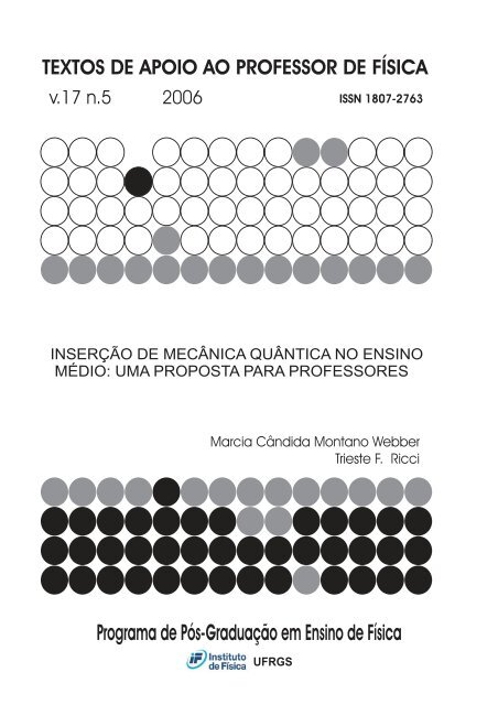 Inserção de Mecânica Quântica no Ensino Médio - Instituto de Física ...