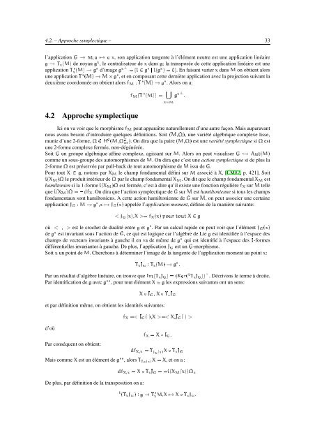 TH`ESE ´Etude des Orbites Nilpotentes par l'Application de Springer ...