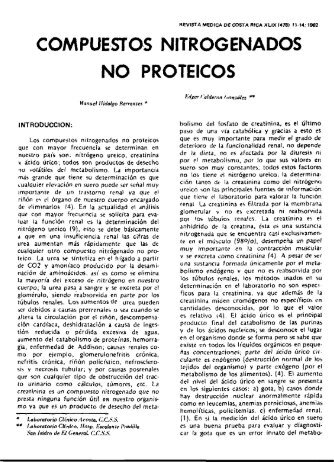 COMPUESTOS NITROGENADOS NO PROTEICOS - Binasss