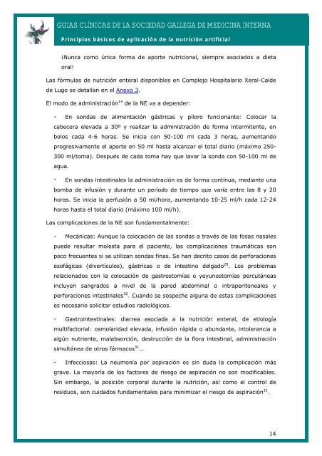 La desnutrición en el paciente hospitalizado. Principios básicos de ...