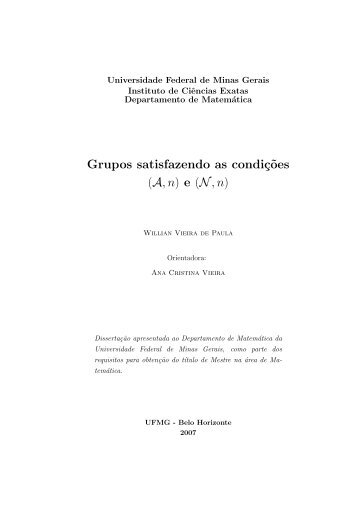 Arquivo - Departamento de Matemática - UFMG