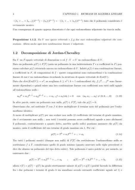 Algebre di Lie semisemplici, sistemi di radici e loro classificazione