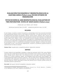 Evaluación fisicoquímica y bromatológica de la guayaba agria