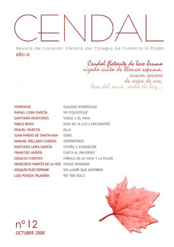 Cendal nº12 (1 Mb) - Colegio El Prado
