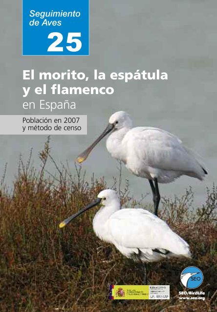 El morito, la espátula y el flamenco en España - SEO/BirdLife