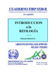 Introducción a la Reología - Laboratorio FIRP - Universidad de Los ...