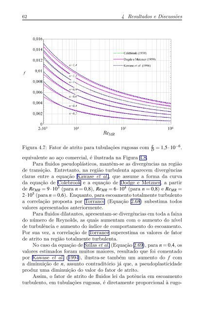 Escoamento de fluídos não newtonianos