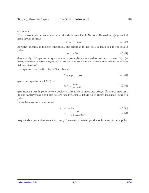 FI1002 - SISTEMAS NEWTONIANOS Apuntes del curso Elaborado ...