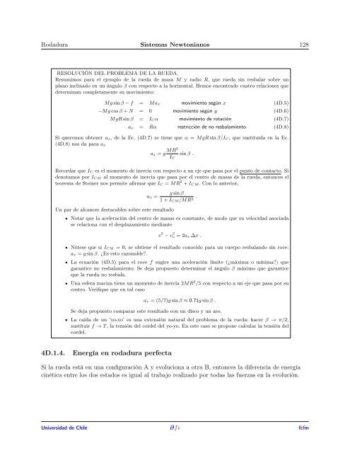 FI1002 - SISTEMAS NEWTONIANOS Apuntes del curso Elaborado ...