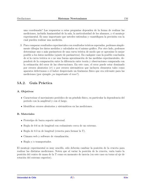 FI1002 - SISTEMAS NEWTONIANOS Apuntes del curso Elaborado ...