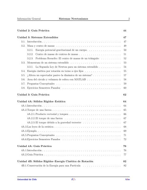 FI1002 - SISTEMAS NEWTONIANOS Apuntes del curso Elaborado ...