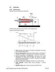 6.2. Extrusión