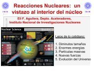 Reacciones Nucleares - Instituto de Ciencias Nucleares