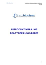 INTRODUCCIÓN A LOS REACTORES NUCLEARES - Foro Nuclear