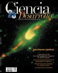 Jets-chorros cósmicos - Revista Ciencia y Desarrollo - Conacyt