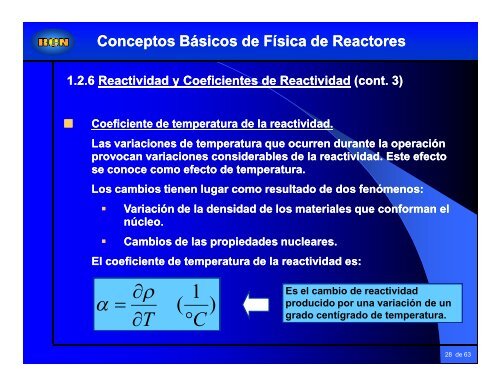 Tema 1 Conceptos Básicos de Física de Reactores