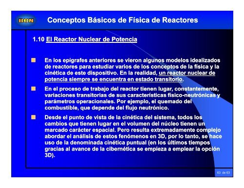 Tema 1 Conceptos Básicos de Física de Reactores