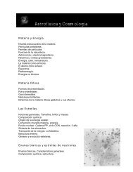 Astrofísica y Cosmología - Agrupación Astronómica de Málaga 