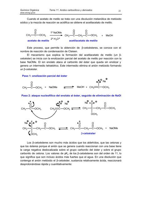 Acidos carboxílicos y derivados - Grupo de Sintesis Organica ...