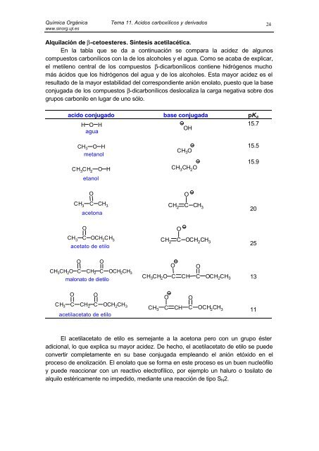 Acidos carboxílicos y derivados - Grupo de Sintesis Organica ...