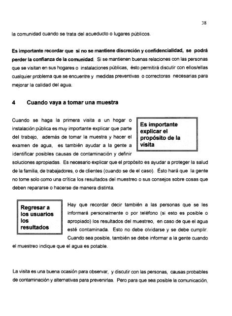 Técnicas cualitativas para el control de calidad del agua -- TALLER ...