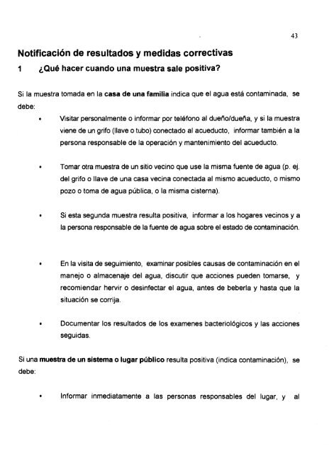 Técnicas cualitativas para el control de calidad del agua -- TALLER ...