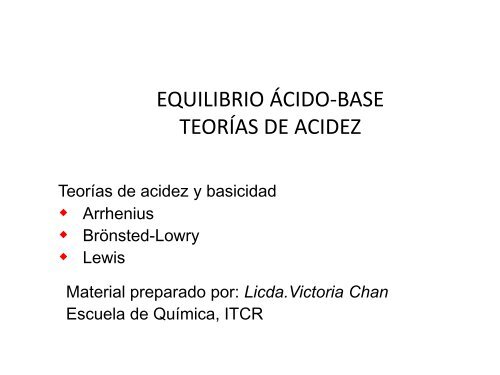 Acidos y Bases - TEC-Digital