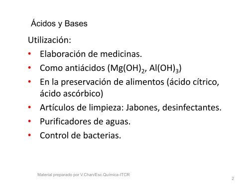 Acidos y Bases - TEC-Digital