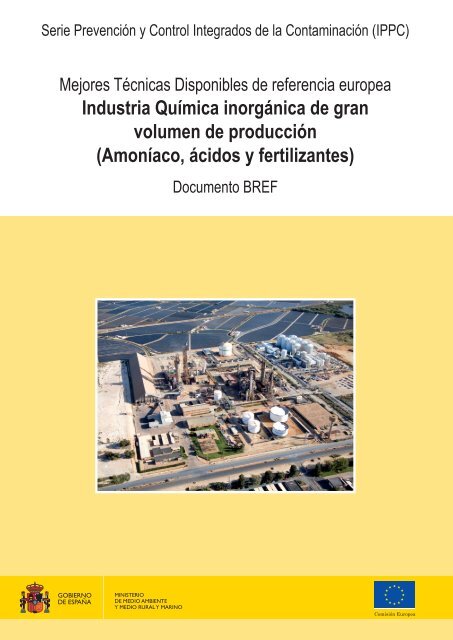 Amoníaco, ácidos y fertilizantes - PRTR España