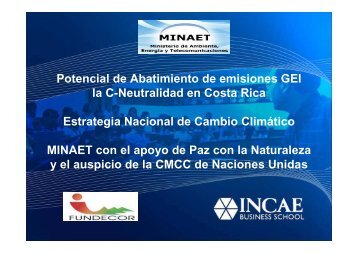 Potencial de Abatimiento de emisiones GEI la C-Neutralidad en ...