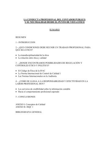 La conducta del Contador Público nunca es neutra - CPBA