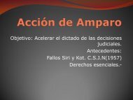 Acción de Amparo - UnTER | Seccional Roca