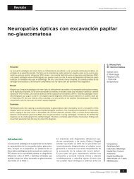 Neuropatías ópticas con excavación papilar no-glaucomatosa