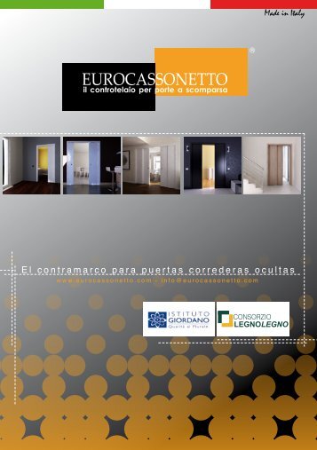 El contramarco para puertas correderas ocultas ... - Eurocassonetto