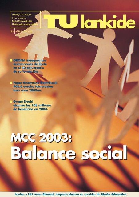 MCC 2003: MCC 2003: - Mondragon
