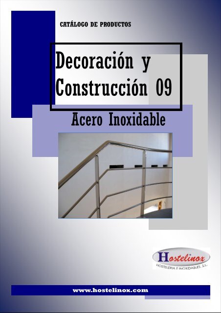 Catalogo Decoración y Construccion Acero Inox 09 - Hostelinox.com