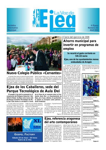 Nuevo Colegio Público «Cervantes - Ayuntamiento de Ejea de los ...