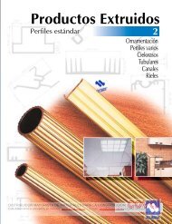 Alumina - Productos Extruidos, Perfiles Estándar ... - Coval.com.co