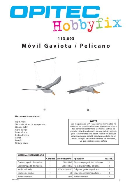 113.093 Móvil Gaviota / Pelícano