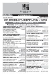 avisos judiciales - La República