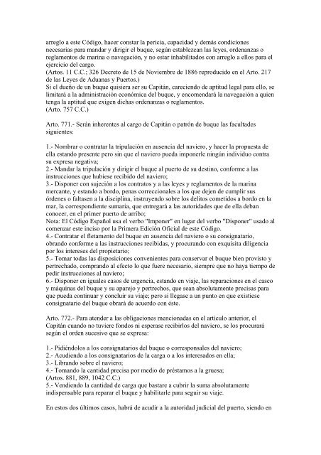 Código de Comercio de la República de Nicaragua - Poder Judicial