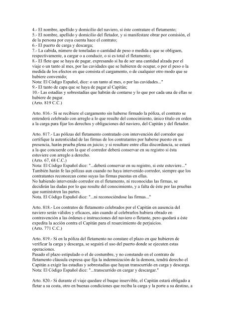 Código de Comercio de la República de Nicaragua - Poder Judicial