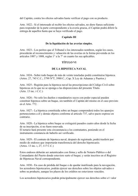 Código de Comercio de la República de Nicaragua - Poder Judicial