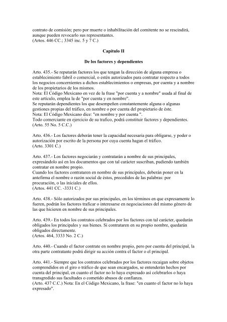 Código de Comercio de la República de Nicaragua - Poder Judicial