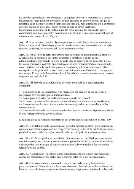 Código de Comercio de la República de Nicaragua - Poder Judicial