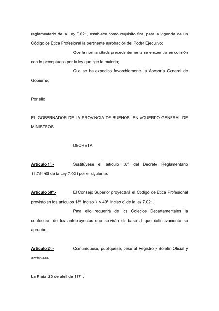 codigo de etica profesional - Colegio de Martilleros y Corredores ...